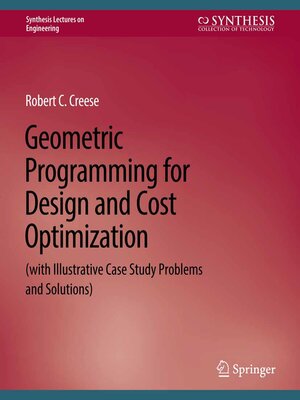 cover image of Geometric Programming for Design and Cost Optimization
